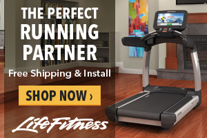 Life Fitness: The Perfect Running Partner Free Shipping