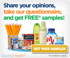 FREE Samples and Coupons for Brand Name Products!