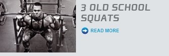 3 Old School Squats